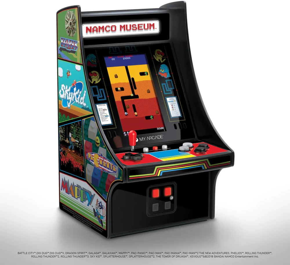 „My Arcade Mini Player Namco Museum 20“ žaidimų