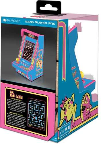 MY ARCADE Žaidimų Konsolė Ms Pacman 4,5"