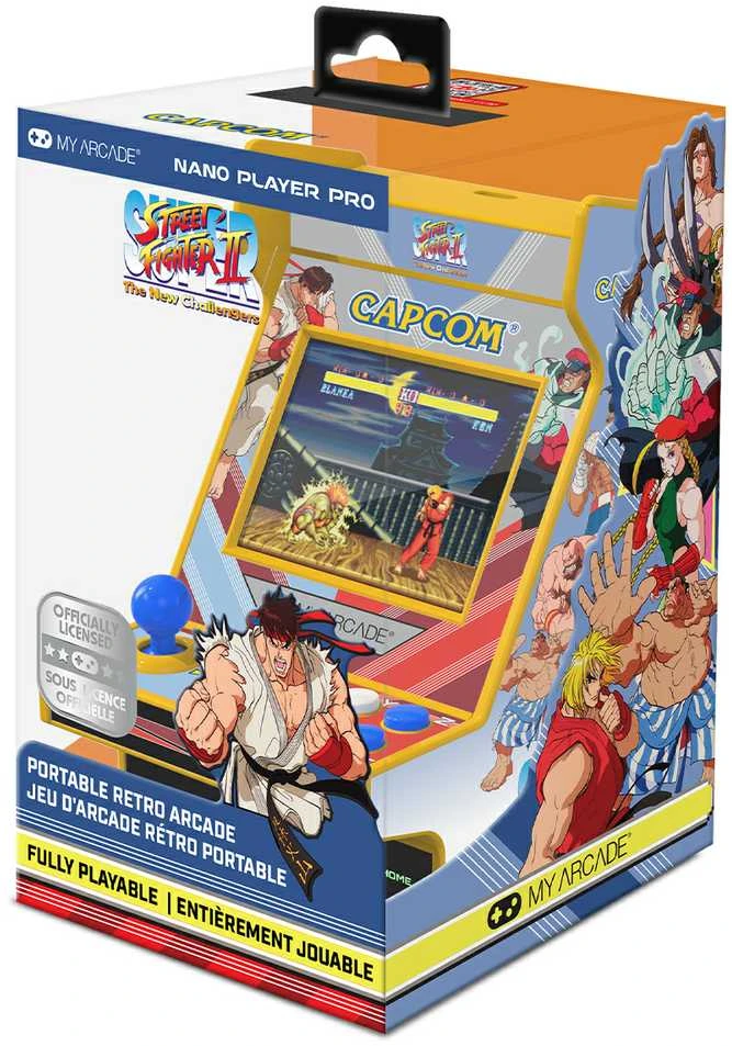 MY ARCADE Mano Arcade Nano Player Pro Super Street Fighter 2 2 Žaidimai