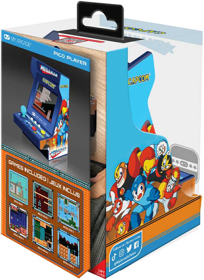 My Arcade Pico Player Megaman 3.7" 6 Games