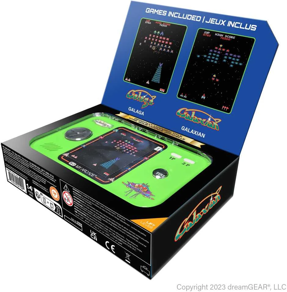MY ARCADE Žaidimų Konsolė Player Pro Galaga