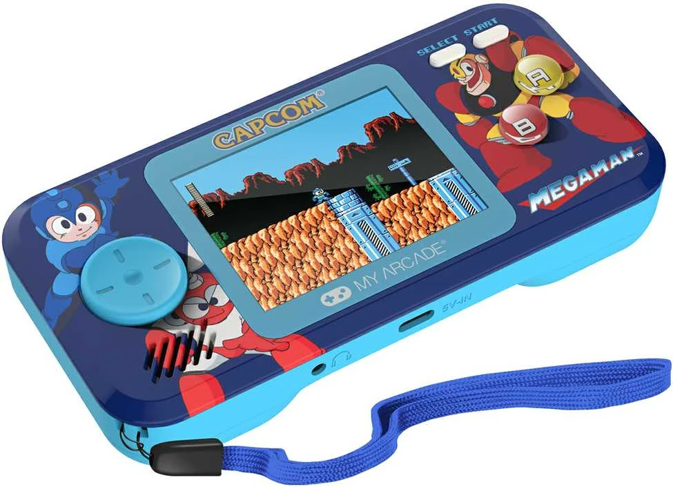 „My Arcade Pocket Player Pro Megaman 6“ žaidimai