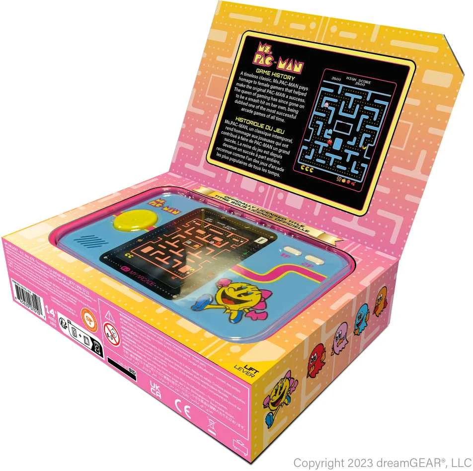 MY ARCADE Žaidimų Konsolė Player Pro Ms Pacman