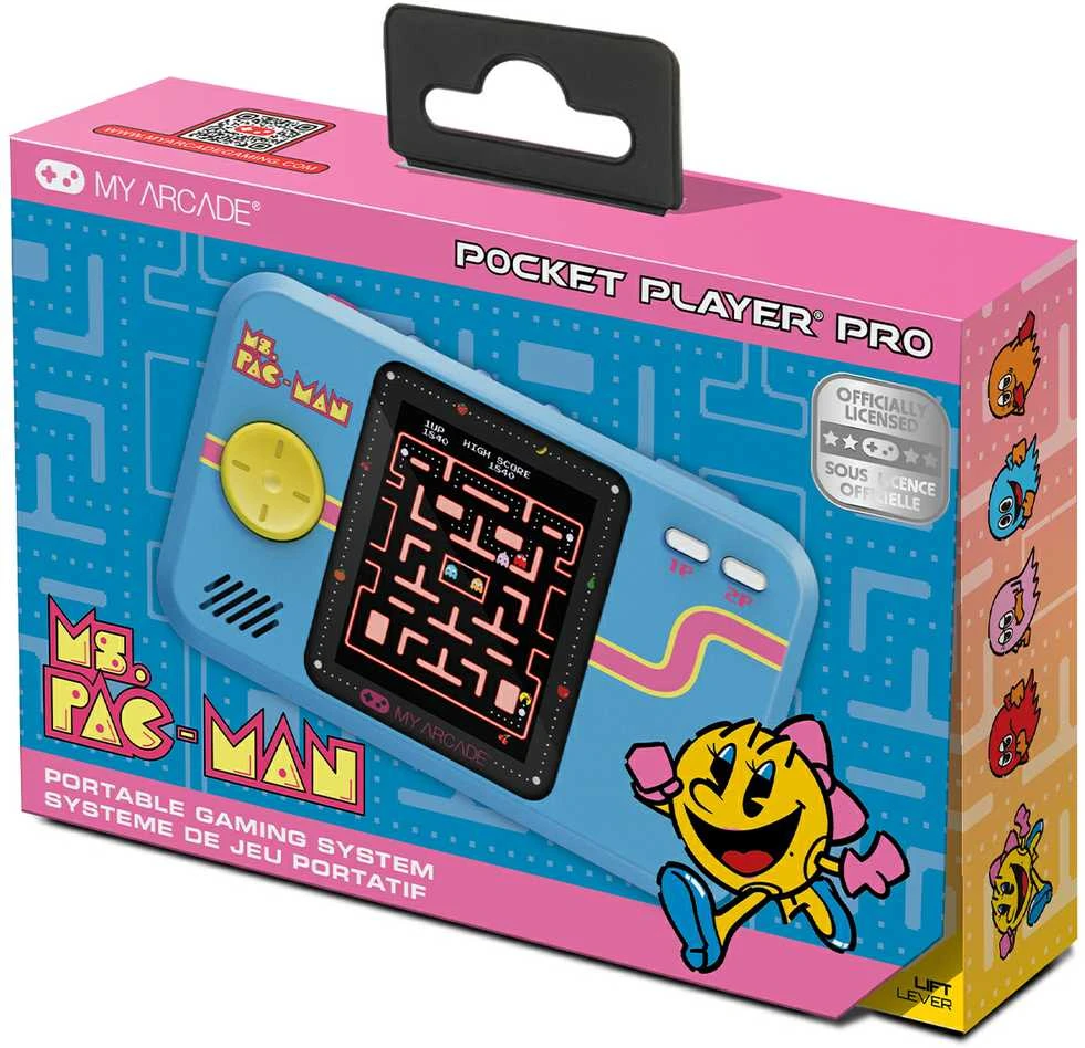MY ARCADE Žaidimų Konsolė Player Pro Ms Pacman