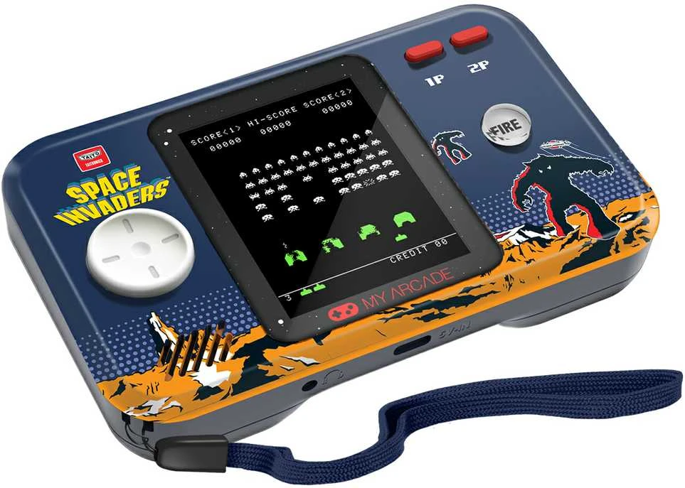 MY ARCADE Žaidimų Konsolė Player Pro Space Invaders
