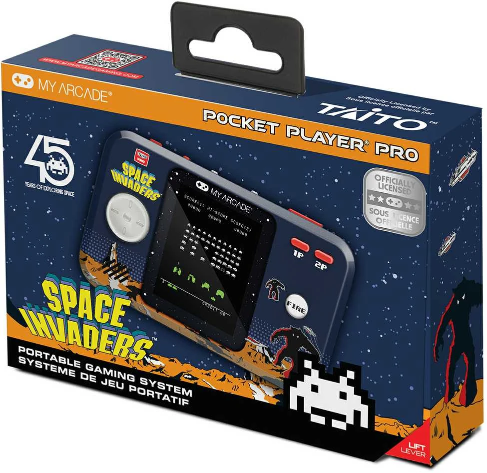 MY ARCADE Žaidimų Konsolė Player Pro Space Invaders