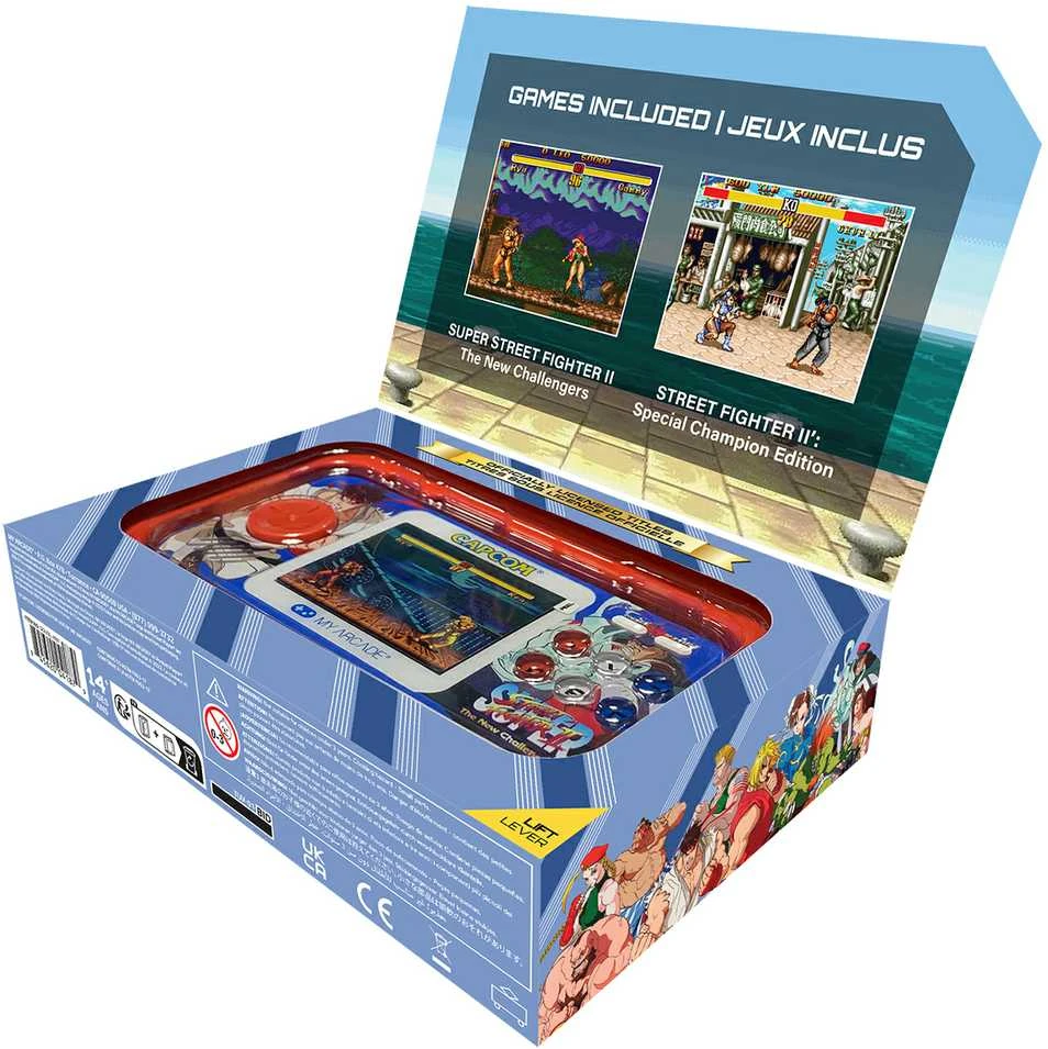 MY ARCADE Žaidimų Konsolė Pro Super Street Fighter 2