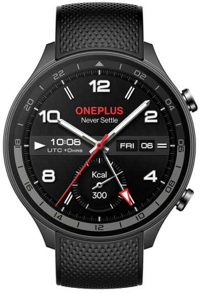 Išmanusis laikrodis OnePlus Watch 2 – Juodas