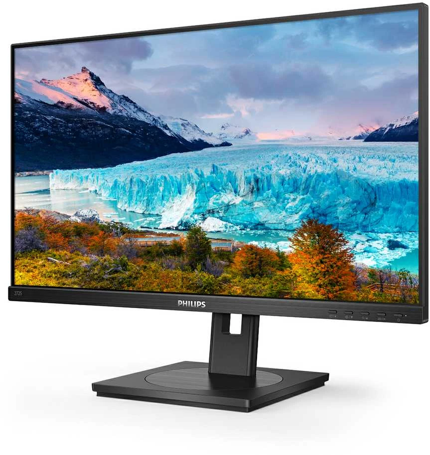 Monitorius Philips S Line 272S1AE/00 LED ekranas 68,6 cm (27") 1920 x 1080 pikseliai „Full HD“ LCD Juoda