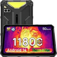 Planšetė Ulefone Armor Pad 4 Ultra Thermal 5G 8GB/256GB (juodas)