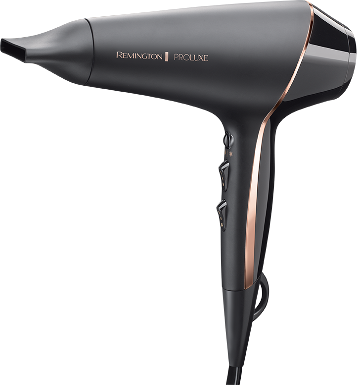 Plaukų džiovintuvas Remington PROLuxe Midnight Edition Juoda, Auksas 2400 W