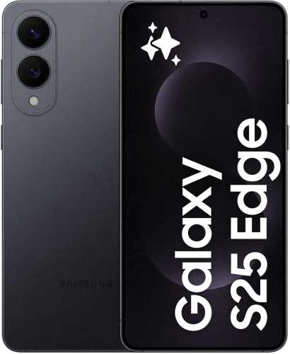 Išmanusis telefonas Samsung Galaxy S25 Edge S937 5G Dual Sim 12GB RAM 512GB – Titanium Jetblack
