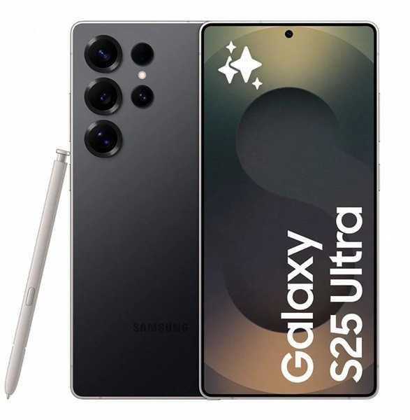 Išmanusis telefonas Samsung Galaxy S25 Ultra S938 5G Dual Sim 12GB RAM 1TB - Titanium Juodas