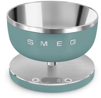 Virtuvinės svarstyklės Smeg KSC01EGMWW, Emerald Žalias-Matt Küchenwaage