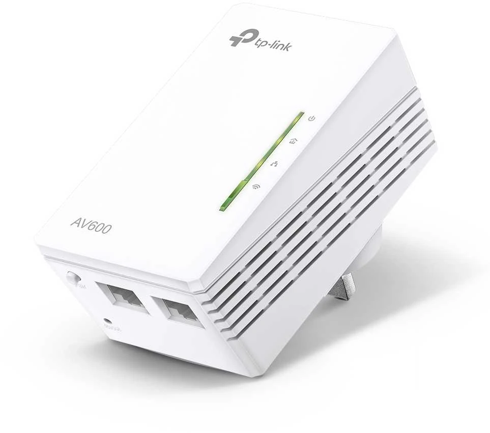 TP-LINK TL-WPA4220 „PowerLine“ tinklo adapteris 500 Mbit/ai Ethernet LAN jungtis „Wi-Fi“ Balta 1 vnt