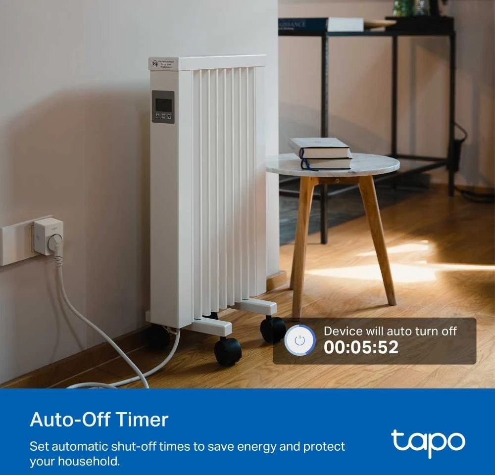 TP-LINK | Mini Smart Wi-Fi Socket | Tapo P110 | Baltas