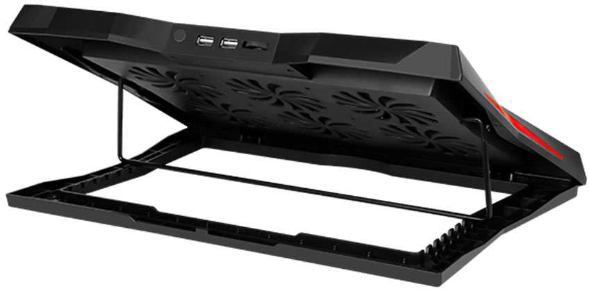 XTRIKE ME Aušinimo dėklas skirtas laptopFN-811 juoda/juodas