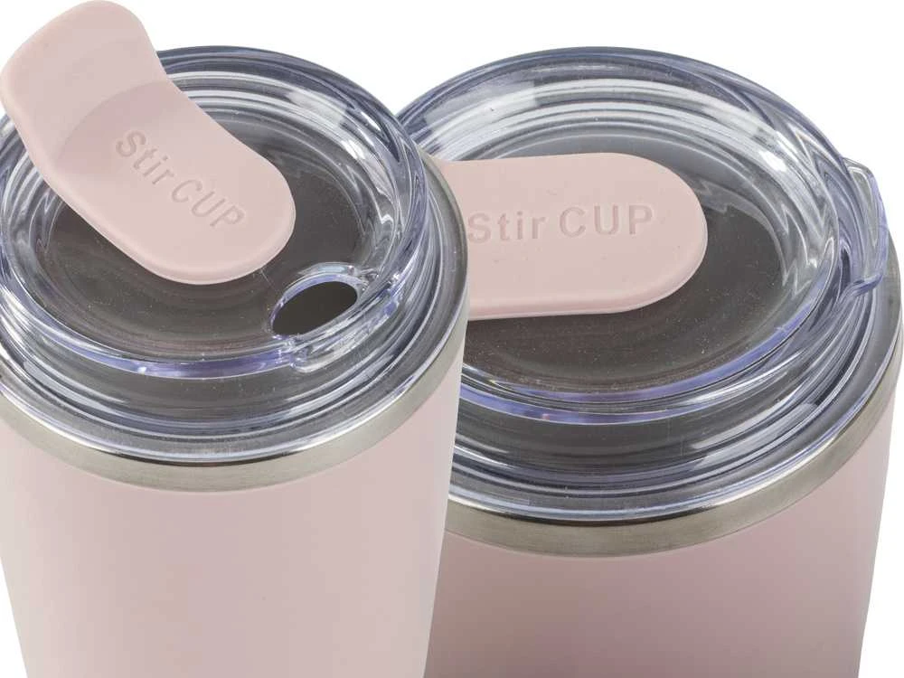 Termo puodelis su automatinio maišymo funkcija 350 ml