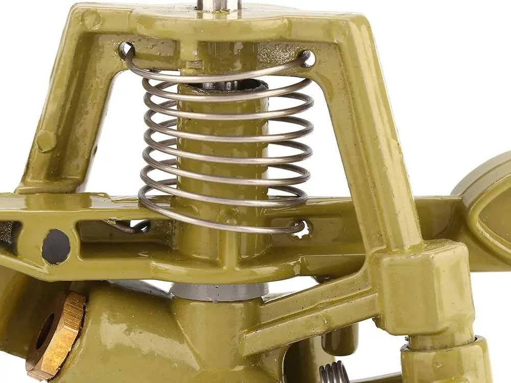 Verk Group Metalinis impulsinis vejos purkštuvas 360° su smaigu (VERK01952)