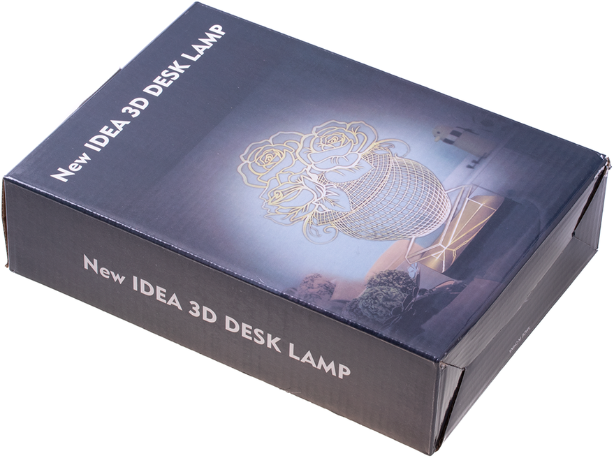 3D LED naktinė lemputė "AŠ TAVE MYLIU" mažoji