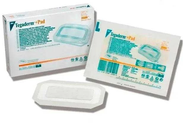 3M Tegaderm + įklotas 9x15cm 5 servetėlės