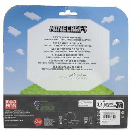Stor 5 dalių Minecraft indų rinkinys vaikams