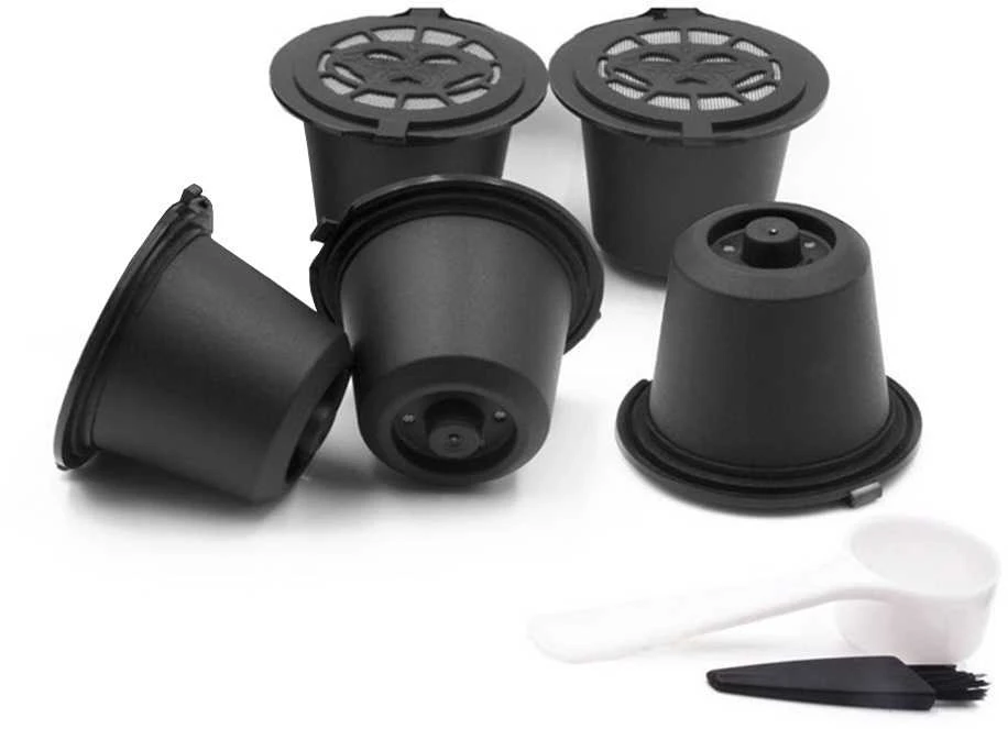5 x daugkartinės Nespresso kavos kapsulės