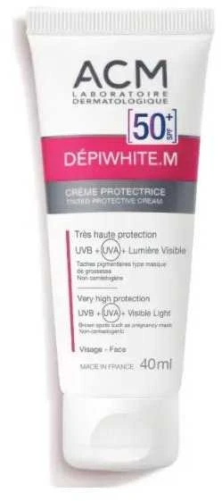 Acm Dépiwhite.M permatomas apsauginis kremas su Spf50 40ml