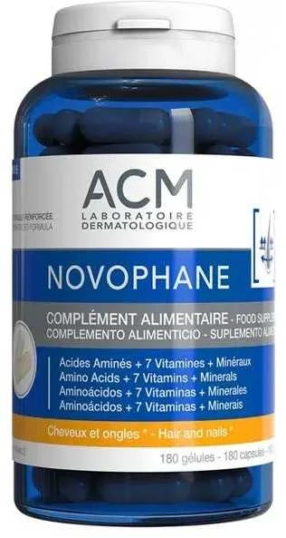 Acm Novophane maisto papildai plaukams ir nagams 180 vnt tablečių