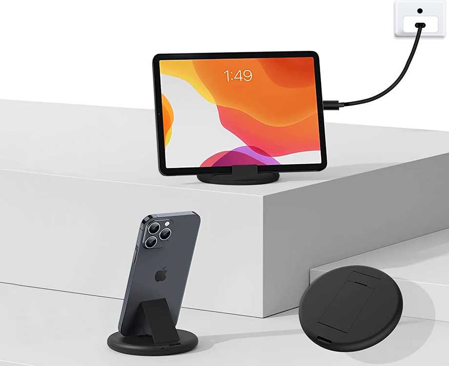 Adapteris 4in1 USB-C kabelis su mikro ir Lightning 60W