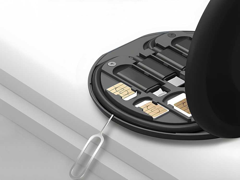 Adapteris 4in1 USB-C kabelis su mikro ir Lightning 60W