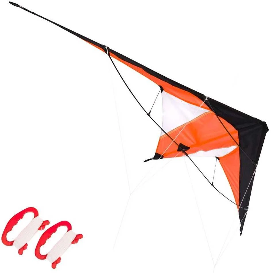 Orion Akrobatinis aitvaras 120x50 cm oranžinis