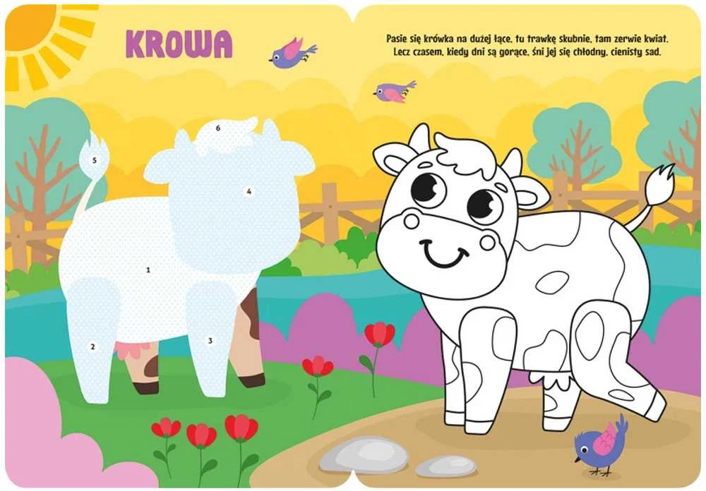 Aksjomat Knyga su lipdukais „Gyvūnai kaime“