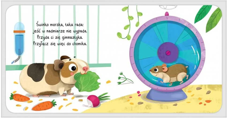 Aksjomat Knyga vaikams W domu KS0986 su judančiais paveikslėliais