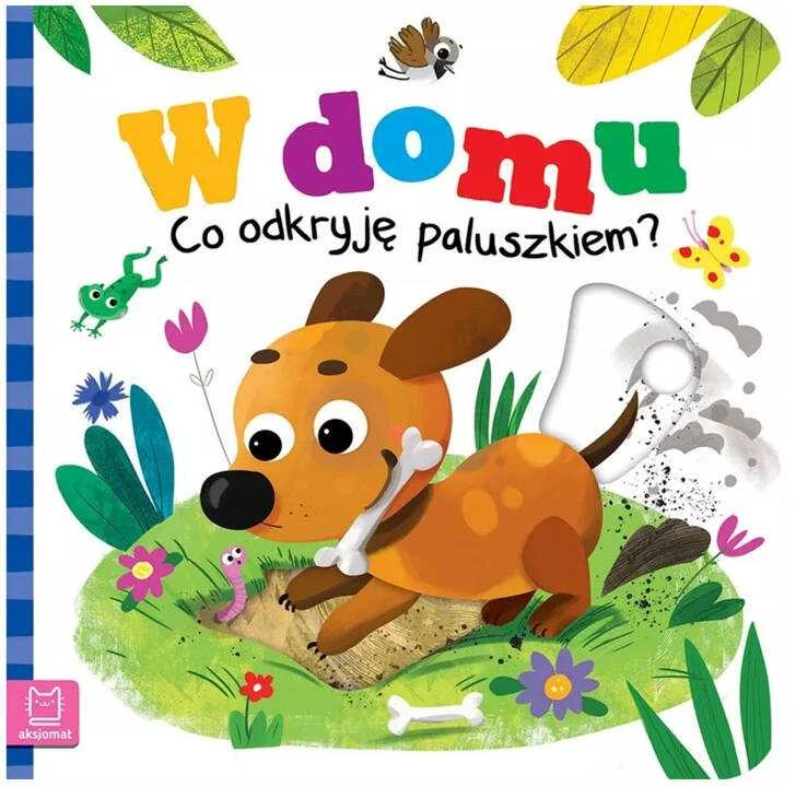 Aksjomat Knyga vaikams W domu KS0986 su judančiais paveikslėliais