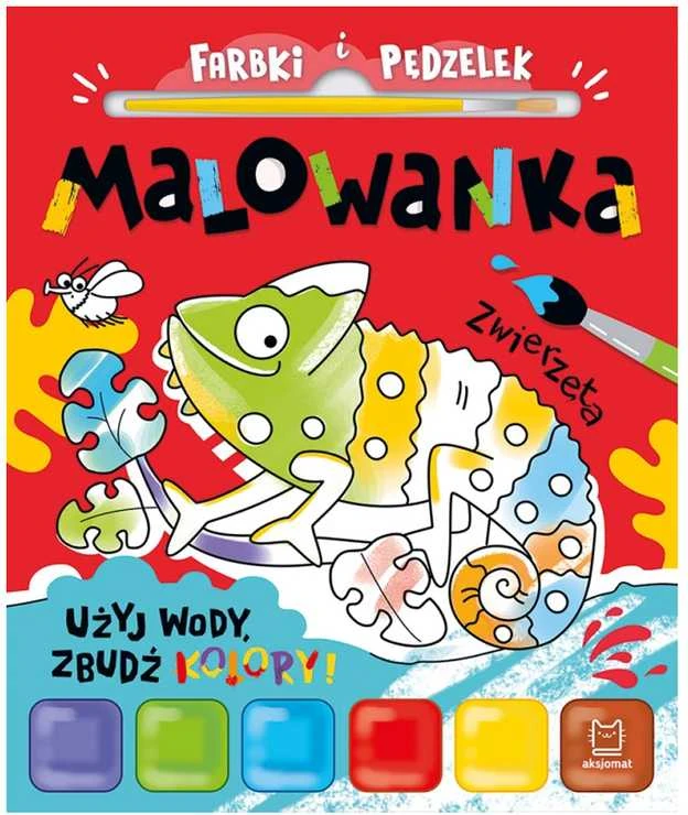 Piešimo knyga vaikams su dažais