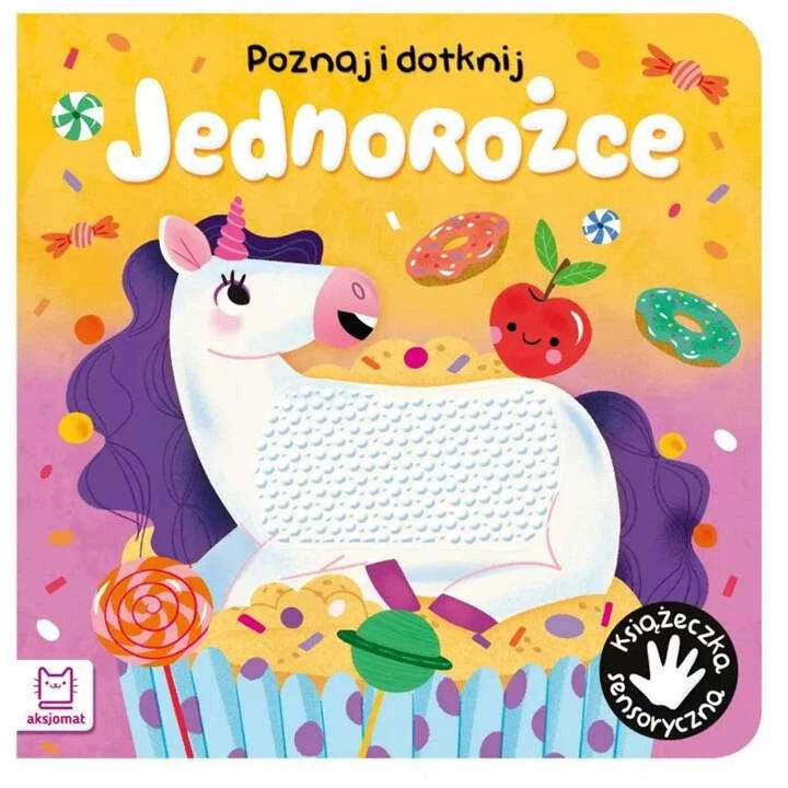 Aksjomat Sensoryinė Knygelė „Susipažink ir Paliesk. Vienaragiai” KS0968