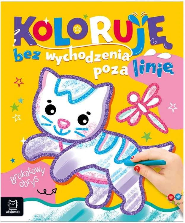 Aksjomat Spalvinimo Knygelė su Kačiuku KS1069