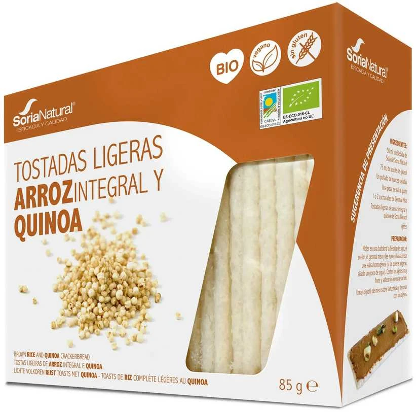 Alecosor Bio ryžių ir kvinojos skrebučiai
