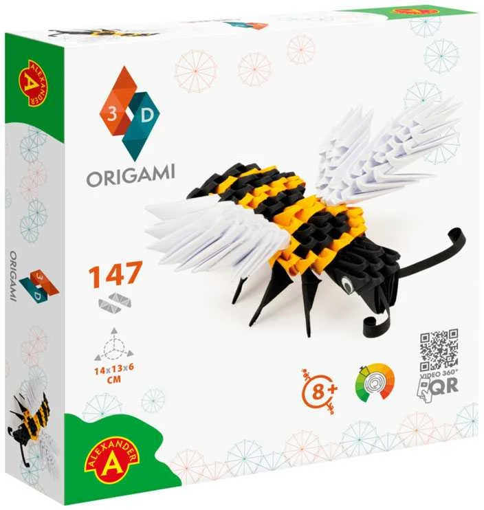 Alexander Aleksandro kūrybinis origami 3d Bee 2347