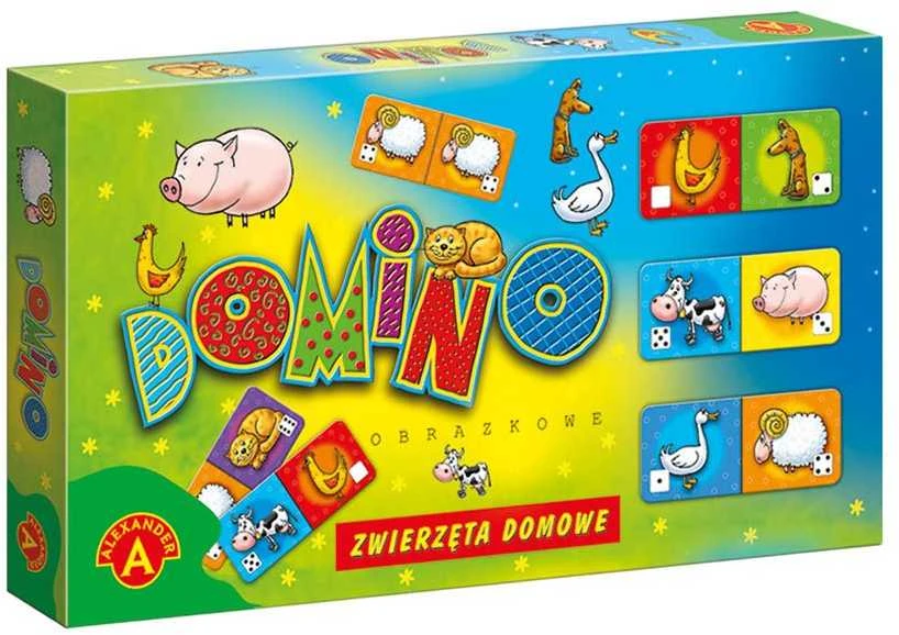 Alexander Aleksandro loginis žaidimas - paveikslėlis domino - naminiai gyvūnai