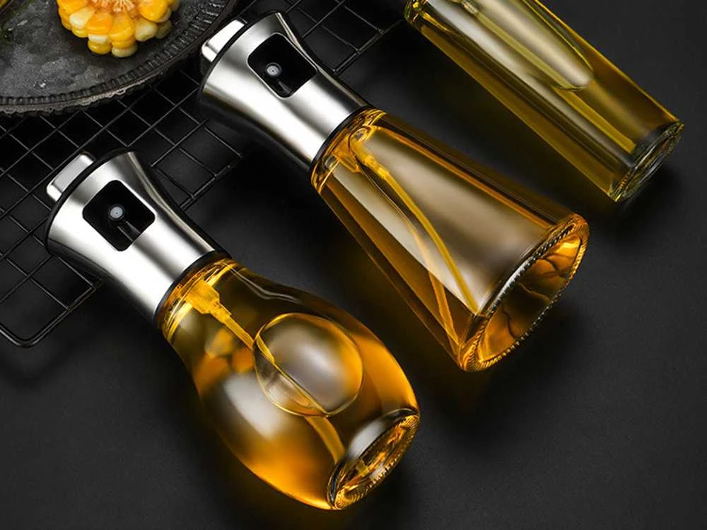 Purškiklis aliejui, 200 ml, sidabrinis