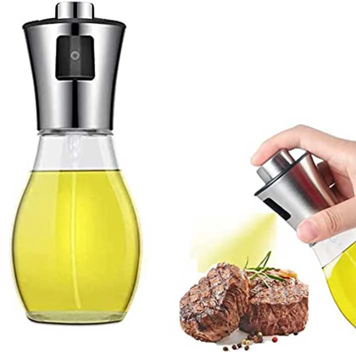Purškiklis aliejui, 200 ml, sidabrinis