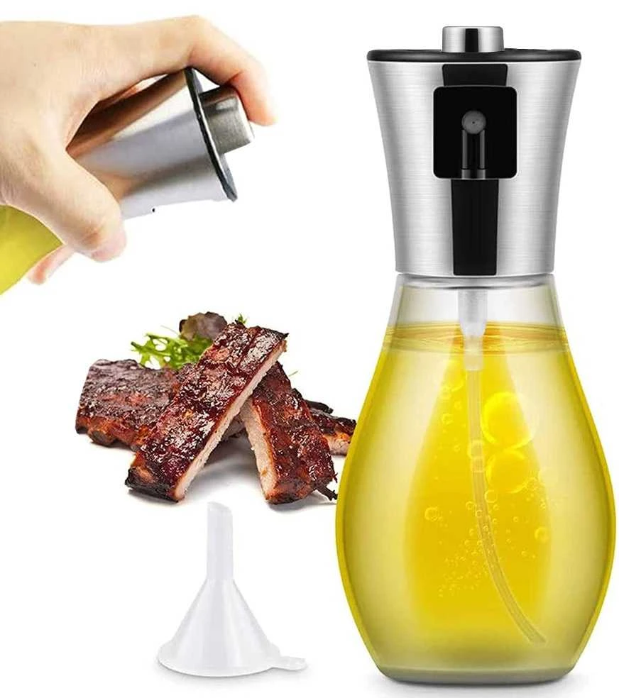 Purškiklis aliejui, 200 ml, sidabrinis