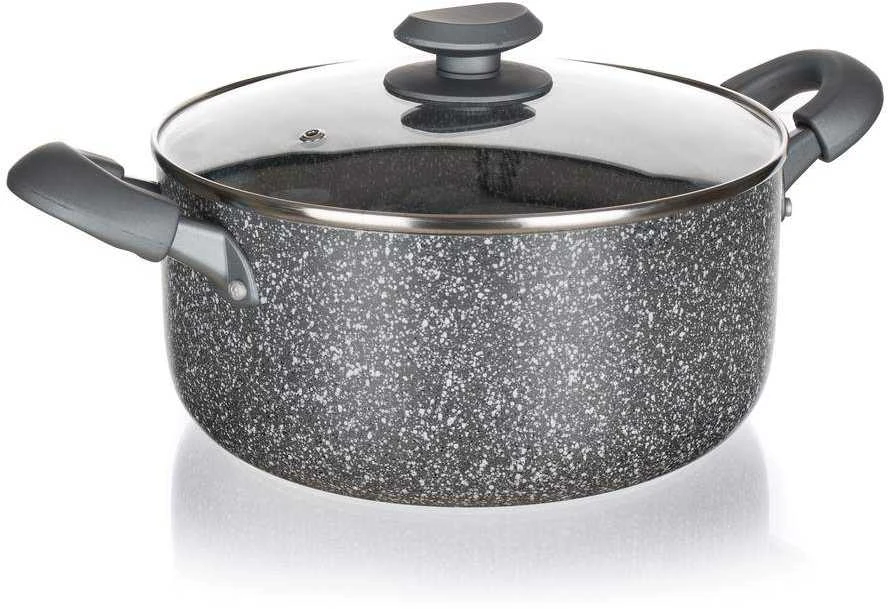 Banquet Puodas 20cm iš aliuminio su keramine danga "Granite"