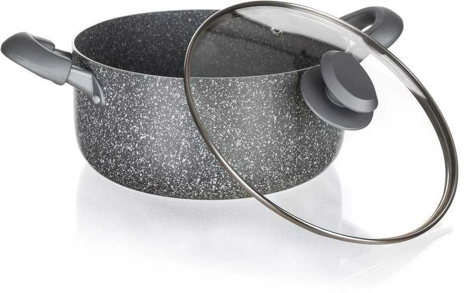 Banquet Puodas 20cm iš aliuminio su keramine danga "Granite"
