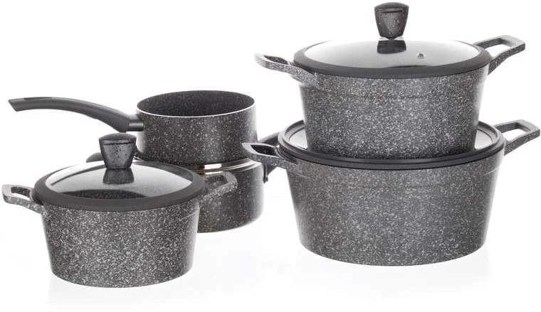 Banquet Puodas 20cm iš aliuminio su keramine danga "Granite"
