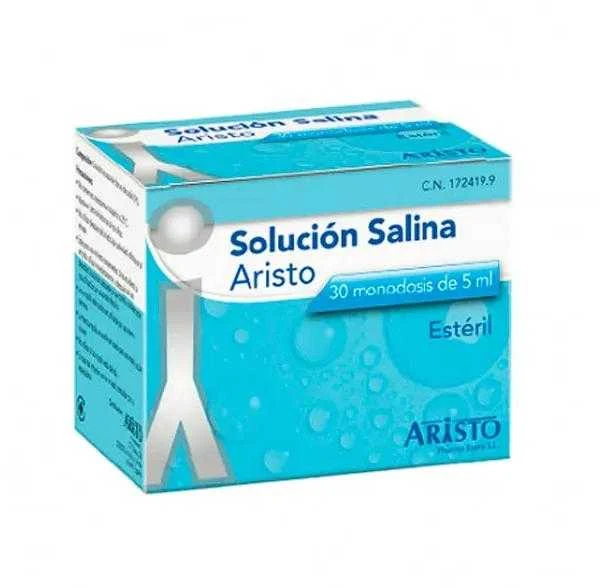 "Aristo" fiziologinis tirpalas 30 vienkartinių dozių po 5 ml