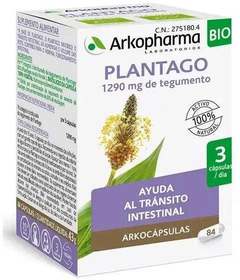 Arkopharma Arkocapsulas Plantago 84 kapsulės