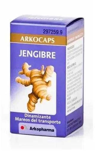 Arkopharma Arkokapsulės Imbieras 365mg 48 kapsulės